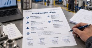 Lean six sigma projektalapító okirat
